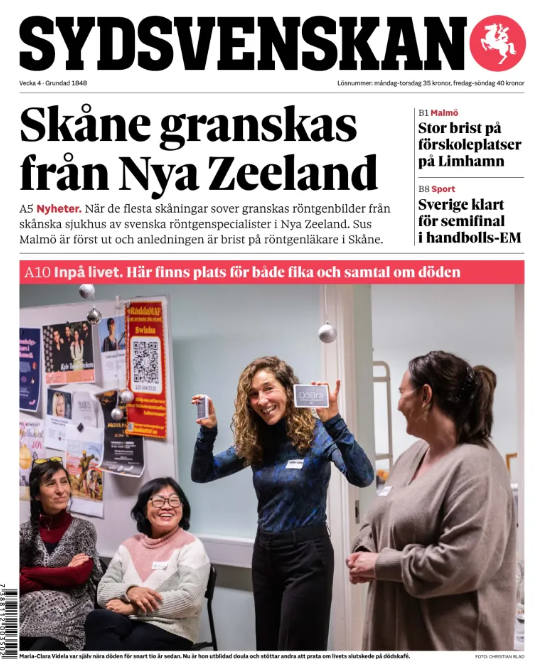 Pressklipp: _Sydsvenskan_pag_1